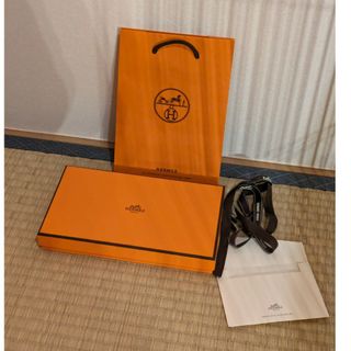 エルメス(Hermes)のHERMES オレンジボックス シルクイン 21.8×12.2×3.3cm(ショップ袋)