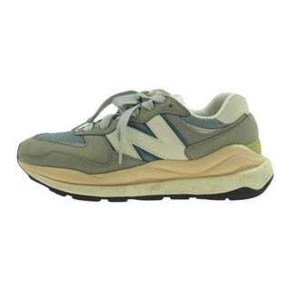 ニューバランス(New Balance)のNEW BALANCE ニューバランス スニーカー M5740LLG スエード メッシュ オフロード ローカット スニーカー グレー系 ライトブルー系 25cm【中古】(スニーカー)