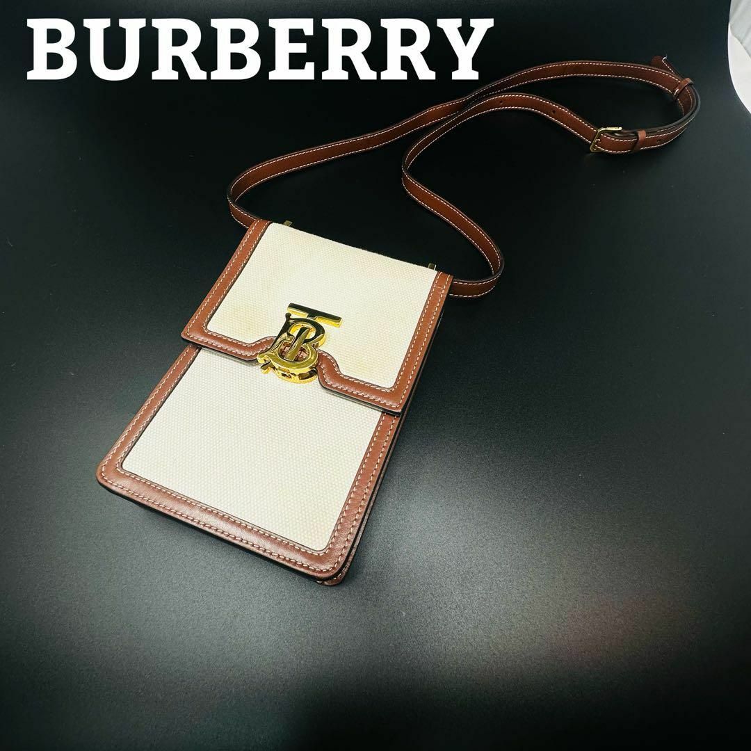 BURBERRY(バーバリー)のバーバリー TB ロビンバッグ ショルダーバッグ レディースのバッグ(ボディバッグ/ウエストポーチ)の商品写真