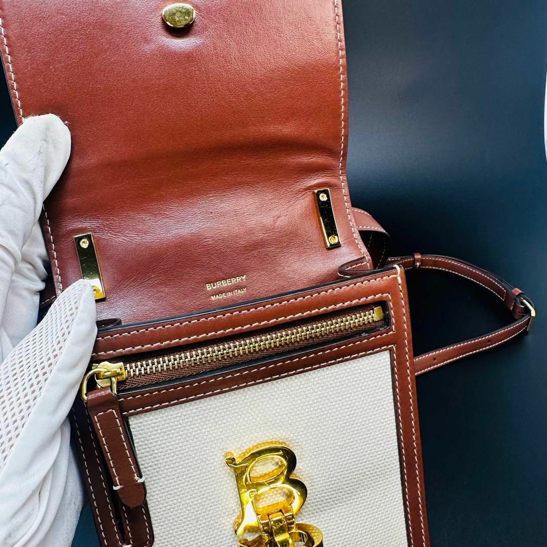 BURBERRY(バーバリー)のバーバリー TB ロビンバッグ ショルダーバッグ レディースのバッグ(ボディバッグ/ウエストポーチ)の商品写真