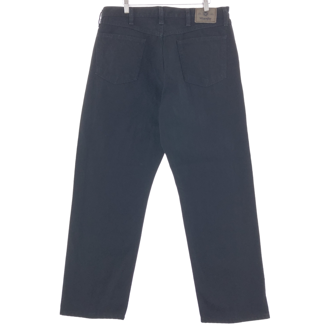 Wrangler(ラングラー)の古着 ラングラー Wrangler RELAXED FIT ブラックデニムパンツ メンズw36 /taa002241 メンズのパンツ(デニム/ジーンズ)の商品写真