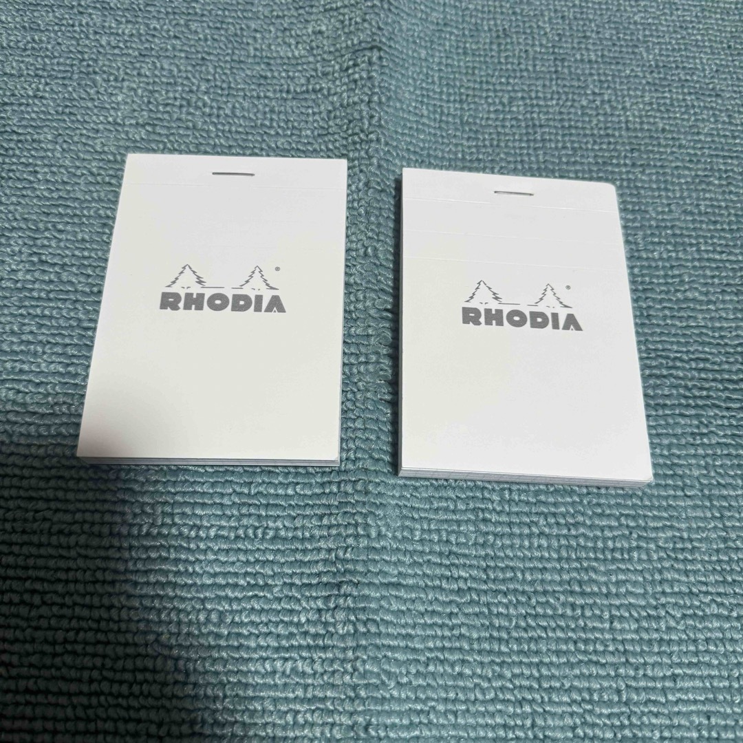 RHODIA(ロディア)の←新品〒【管理No.0302】ロディア 方眼 No.11 ホワイト 2つ インテリア/住まい/日用品の文房具(ノート/メモ帳/ふせん)の商品写真