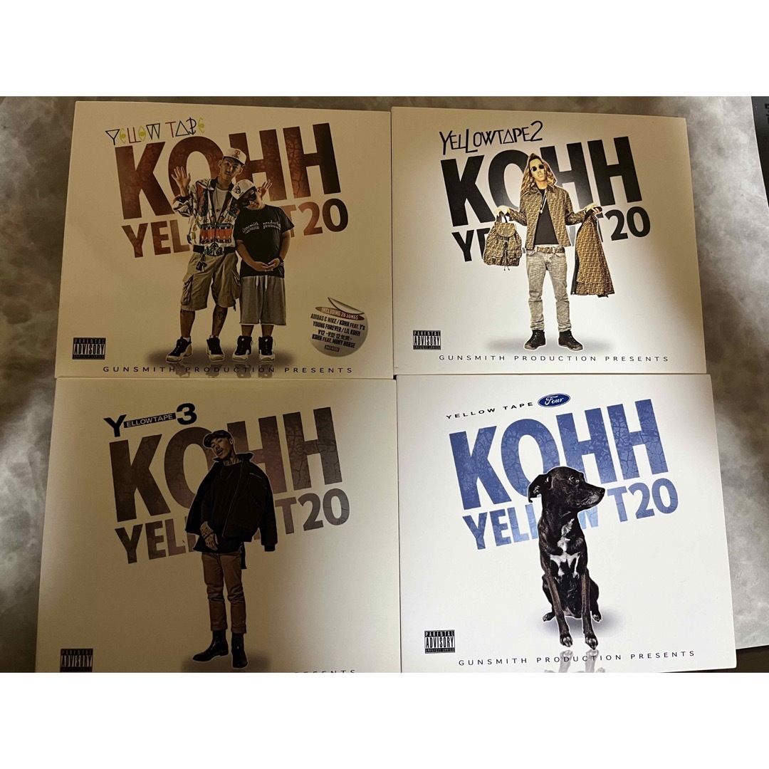 商品の通販 ☆美品☆KOHH YELLOW TAPE 4枚セット | artfive.co.jp 商品の通販 ☆美品☆KOHH YELLOW TAPE 4枚セット | artfive.co.jp