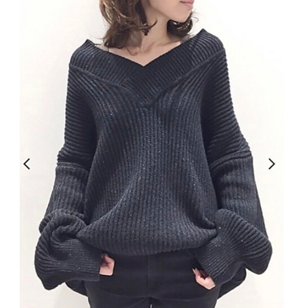アパルトモンTwins Florence Denim Oversize Knit