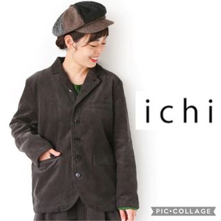 イチ(ichi)のichi  イチ　コーデュロイジャケット　ブラウン　茶色(その他)