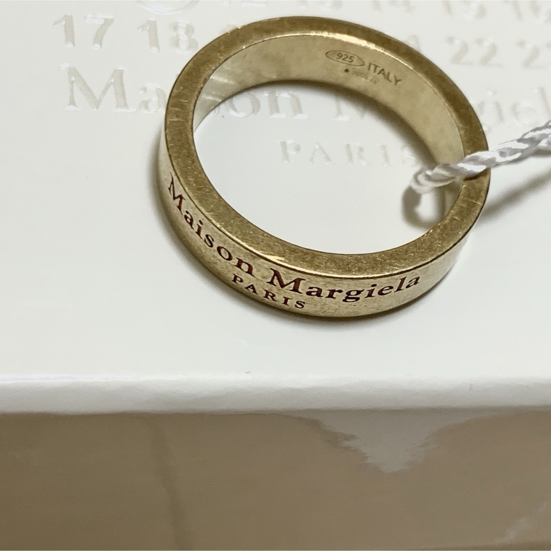 新品 Maison Margiela 指輪 マルジェラ リング ゴールド 金