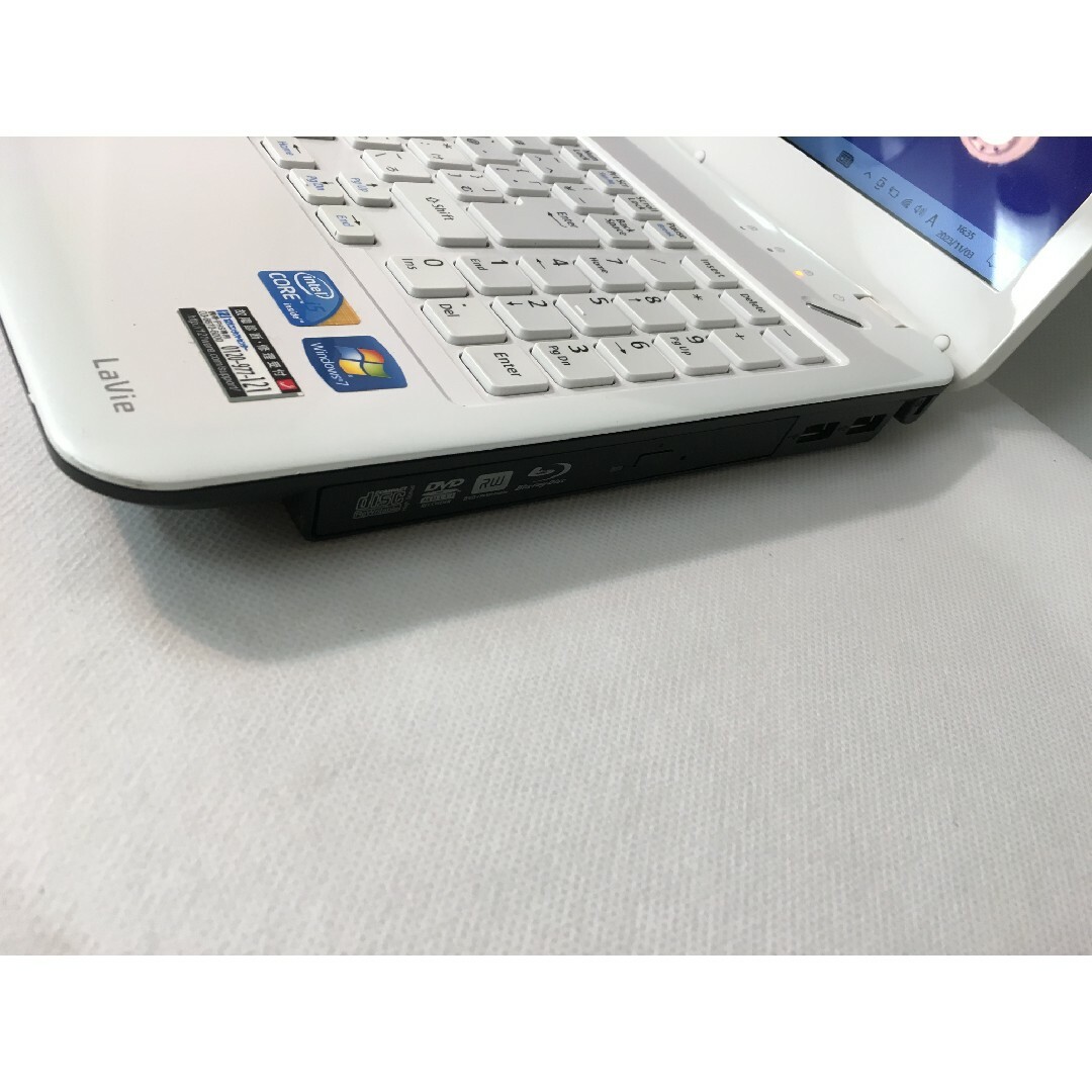 NECノートパソコン SSD120GB i5 OFFICE2019認証済み