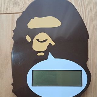 アベイシングエイプ(A BATHING APE)のAPE 壁掛け時計 A BATHING APE(掛時計/柱時計)