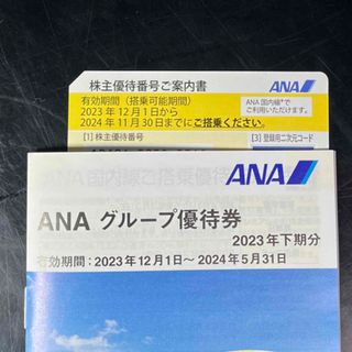 エーエヌエー(ゼンニッポンクウユ)(ANA(全日本空輸))のANA株主優待券2023年12月1日〜2024年11月30日(航空券)