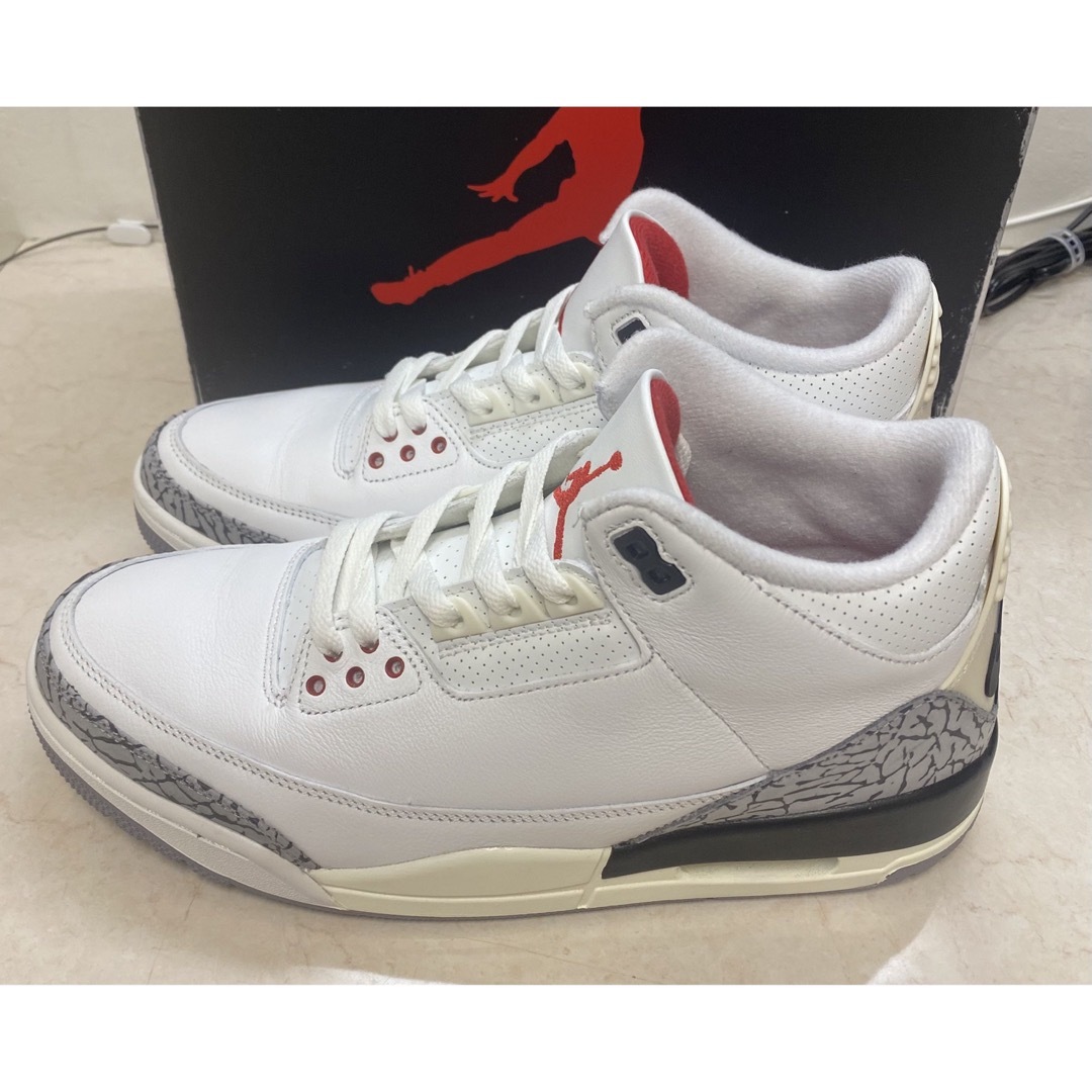 Nike Air Jordan 3 Retro White Cement27.5