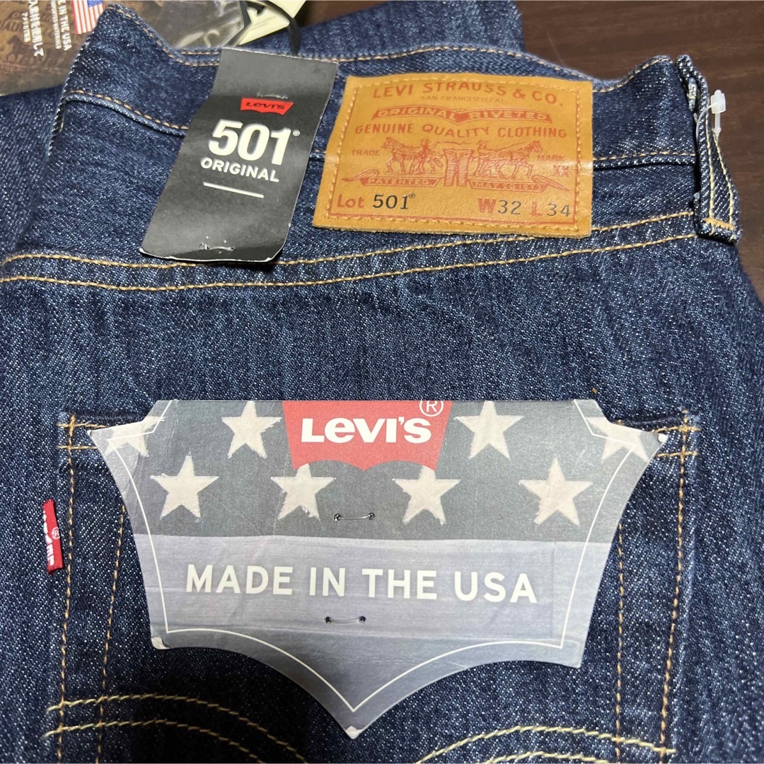 Levi's - リーバイス 501 MADE IN THE USAの通販 by RILY|リーバイス