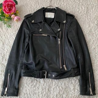 ザラ 本革 ライダースジャケット(レディース)の通販 200点以上 | ZARA