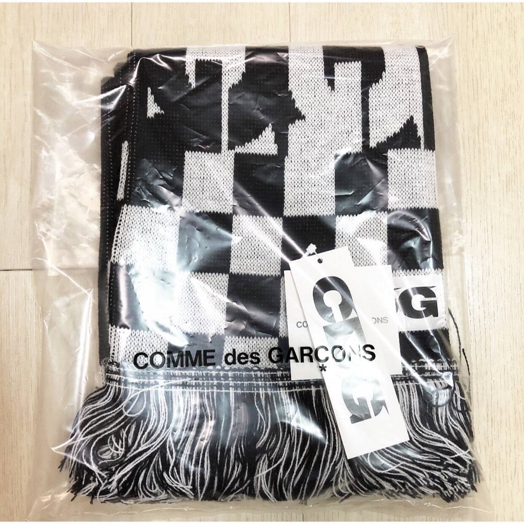 COMME des GARCONS(コムデギャルソン)の新品 コムデギャルソン CDG マフラー ニットストール シュプリーム メンズのファッション小物(マフラー)の商品写真