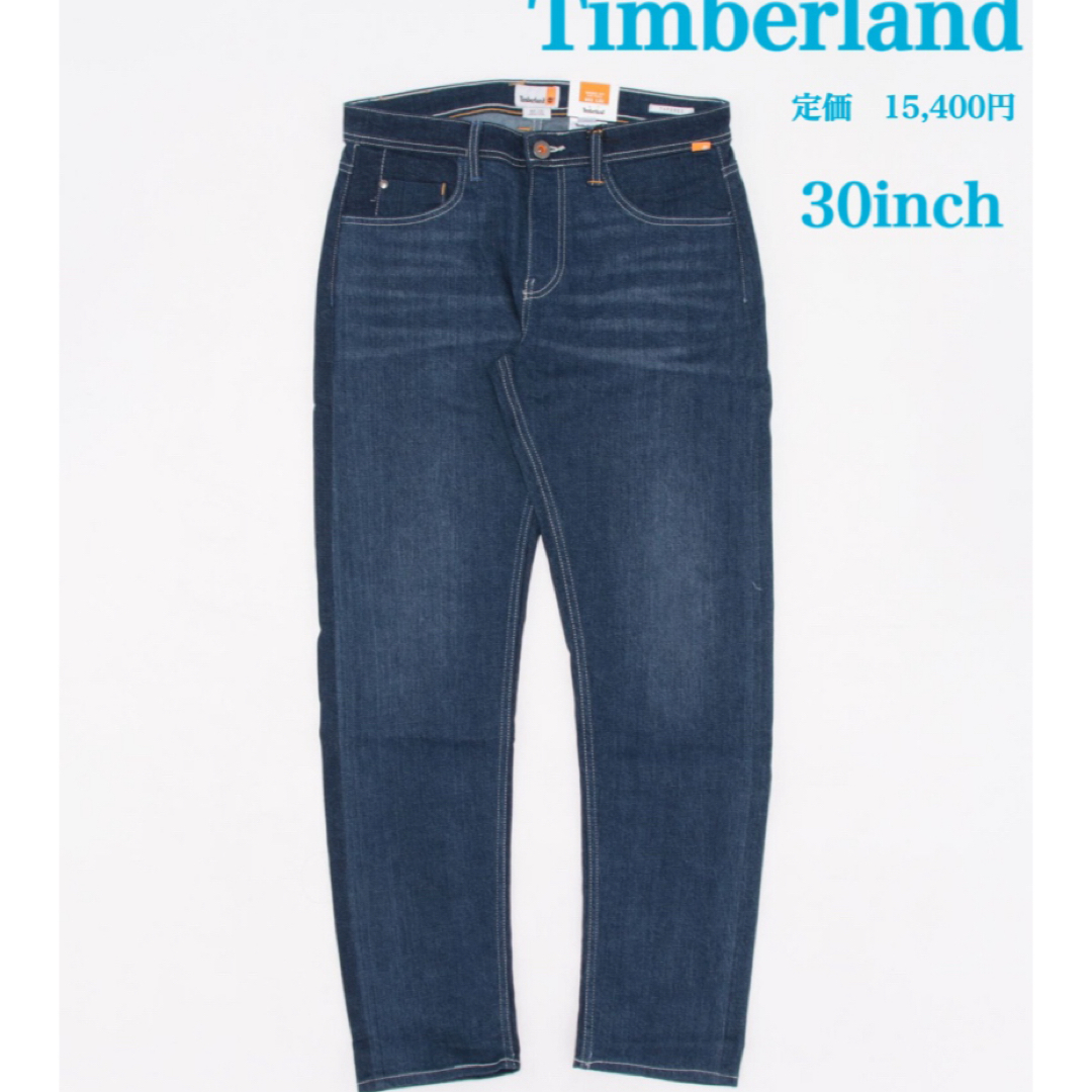 Timberland(ティンバーランド)の新品Timberlandティンバーランド　ウォッシュテーパード デニム ジーンズ メンズのパンツ(デニム/ジーンズ)の商品写真