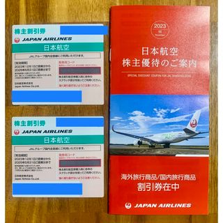 ジャル(ニホンコウクウ)(JAL(日本航空))の日本航空 JAL 株主優待券　2枚セット　2025年5月31まで(航空券)