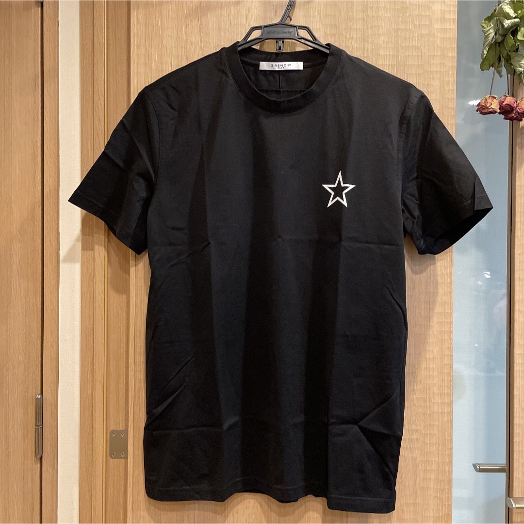 GIVENCHY 星 Tシャツ L ジバンシィブラック素材