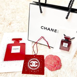 CHANEL シャネル　ステッカー　シール　黒　クリア各500枚1000枚セット