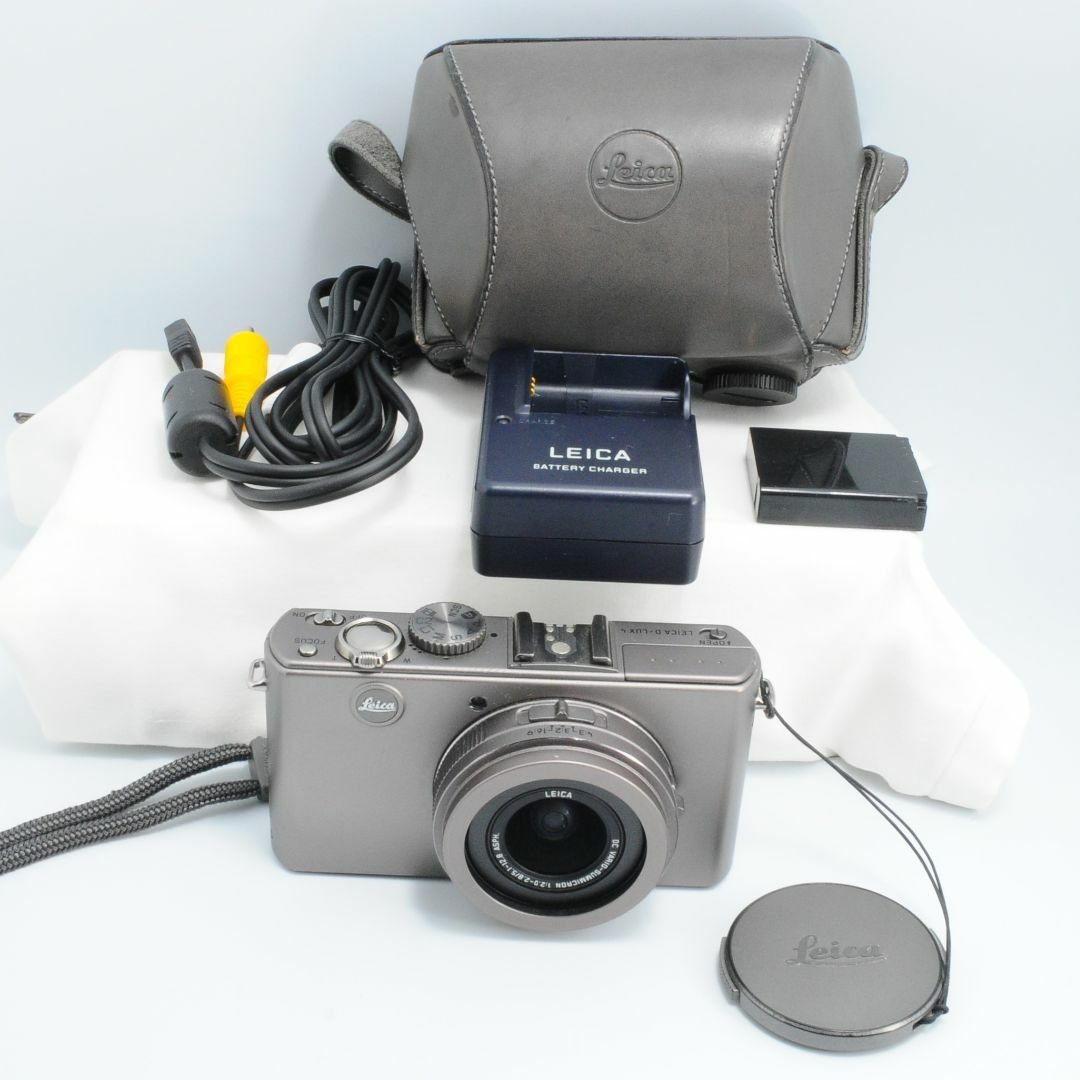 ★限定1000台モデル★ライカ LEICA D-LUX 4 チタン ケース付