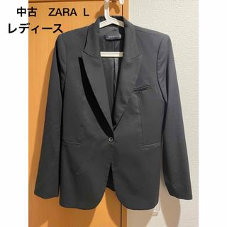 新品 ザラ ZARA ジャケット テーラード ダブル 半袖 スーツ レトロ風