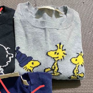 ユニクロ(UNIQLO)のUNIQLO SNOOPY セーター キッズ サイズ100 (ニット)