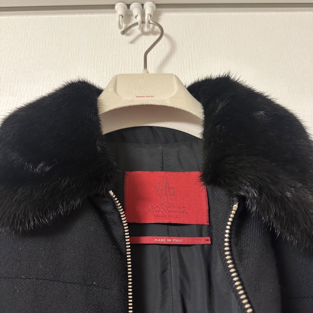 MONCLER モンクレール レディース ガムルージュ ファー ダウンコート