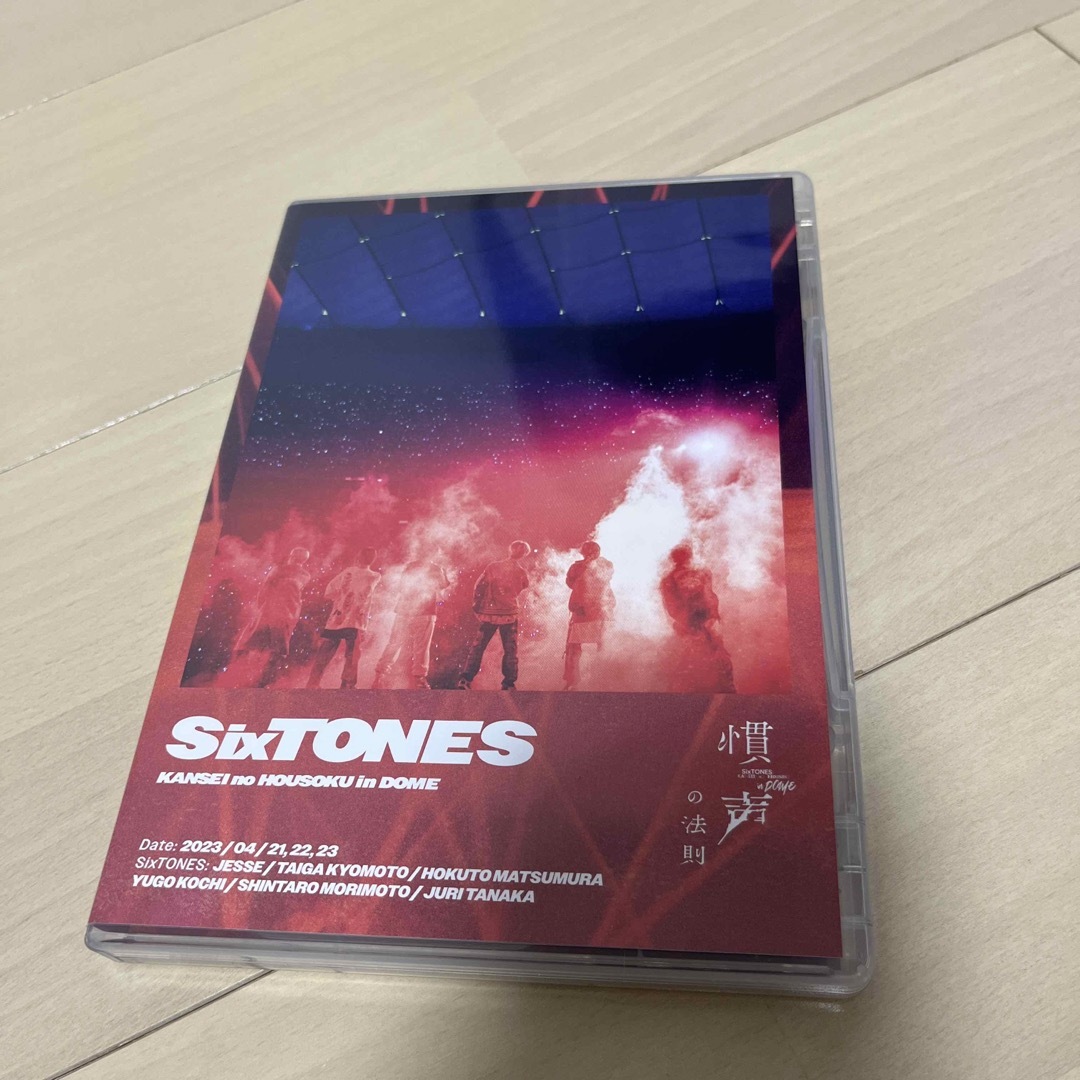 SixTONES 慣性の法則 コンサート DVD ライブ Blu-ray - ブルーレイ