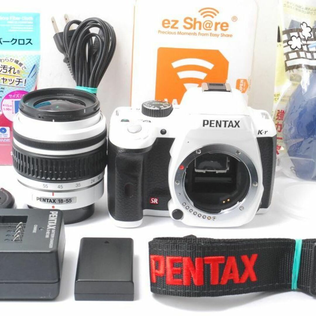 ❤️Wi-Fiでスマホ転送❤️充実機能❤PENTAX k-r❤️動画撮影❤