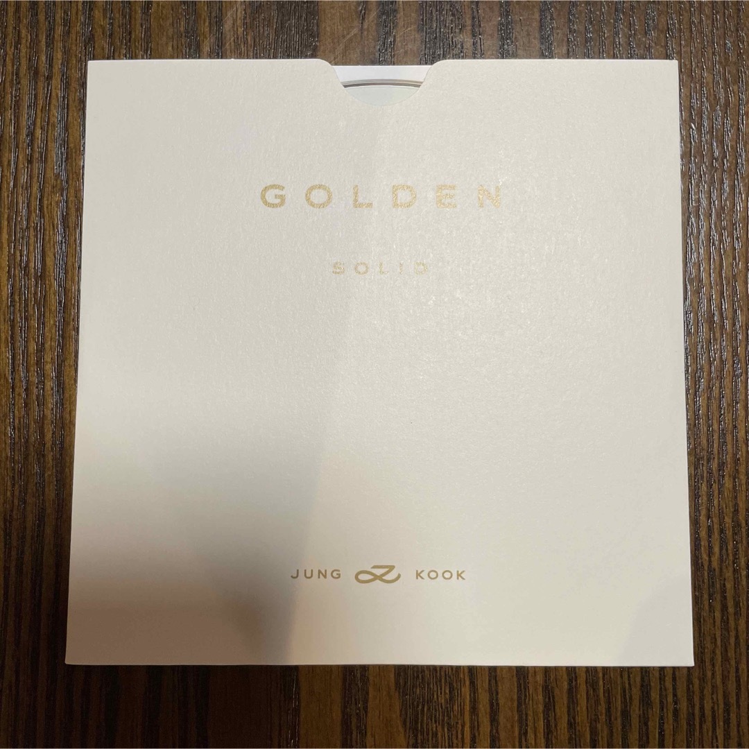 防弾少年団(BTS)(ボウダンショウネンダン)のjungkook GOLDEN エンタメ/ホビーのCD(K-POP/アジア)の商品写真