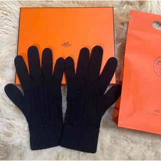 HERMES エルメス 手袋 カシミア スエード 正規品☆