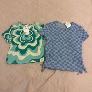 エイチアンドエム(H&M)のH&M 135-140サイズ　半袖カットソー(Tシャツ/カットソー)