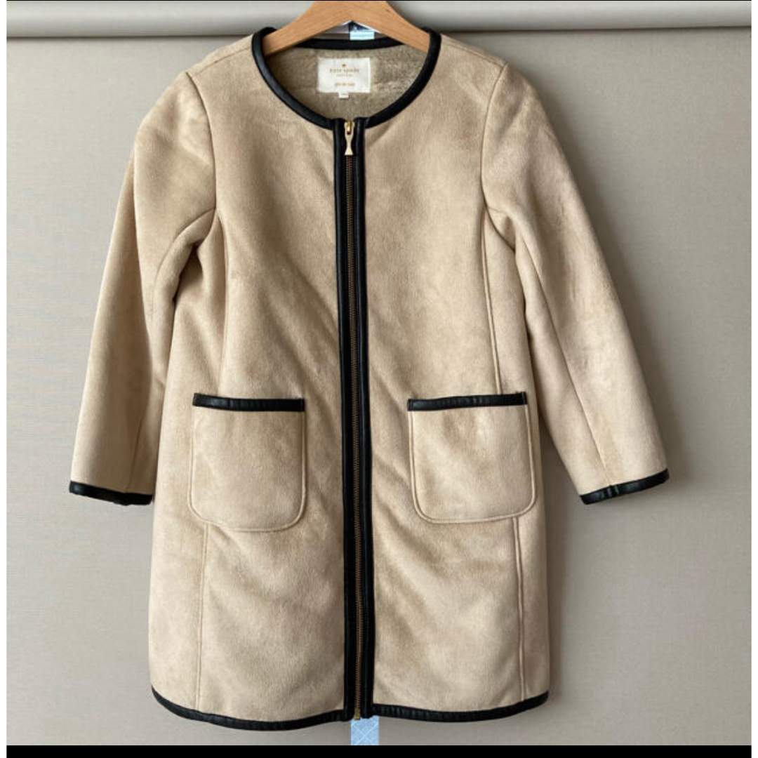 kate spade NEW YORK - ケイトスペード キッズ　コート　130 美品　送料込