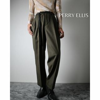 PERRY ELLIS - 90s PERRY ELLIS ペリーエリス ツータックワイド