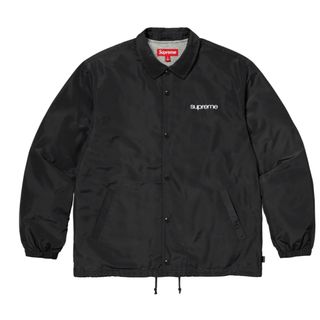 シュプリーム(Supreme)のsupreme NYC Coaches Jacket black ブラック　L(ナイロンジャケット)