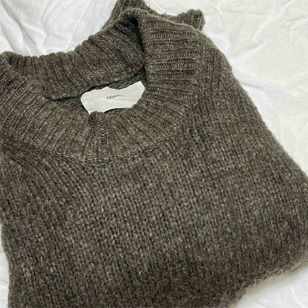 TODAYFUL(トゥデイフル)のTODAYFUL Wool Roundhem Knit レディースのトップス(ニット/セーター)の商品写真