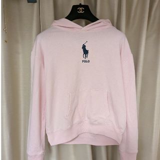 ポロラルフローレン(POLO RALPH LAUREN)のポロラルフローレン　ピンク　ネイビー　パーカー(パーカー)