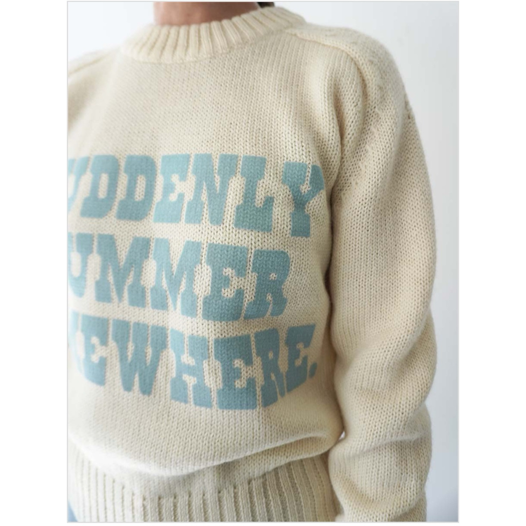 MADISONBLUE(マディソンブルー)の美品♡マディソンブルー♡PRINTED WOOL ニット レディースのトップス(ニット/セーター)の商品写真