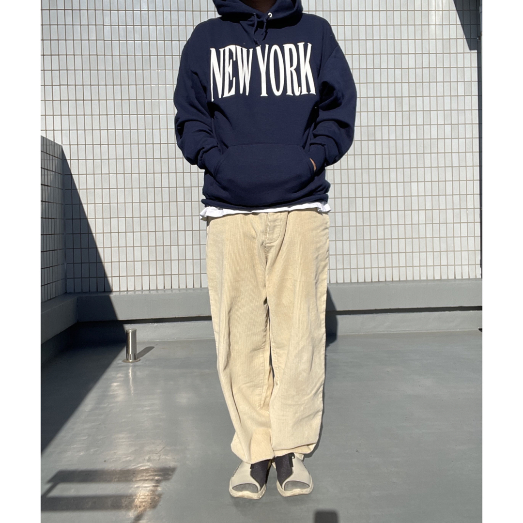 90s NEW YORK パーカー XL VINTAGE RAPTEESパーカー