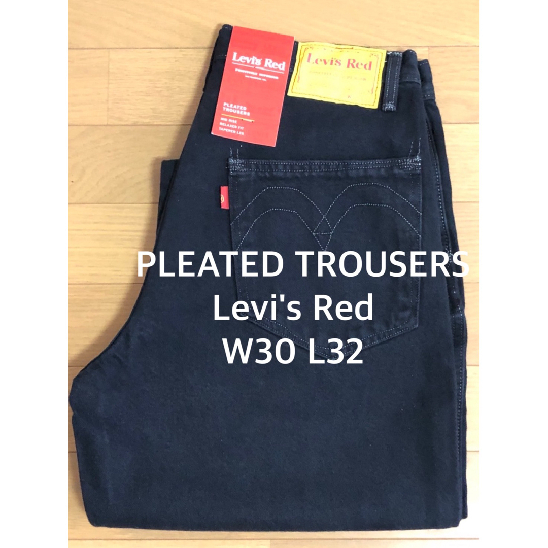 Levi's Red PLEATED TROUSERS JACK STRAW