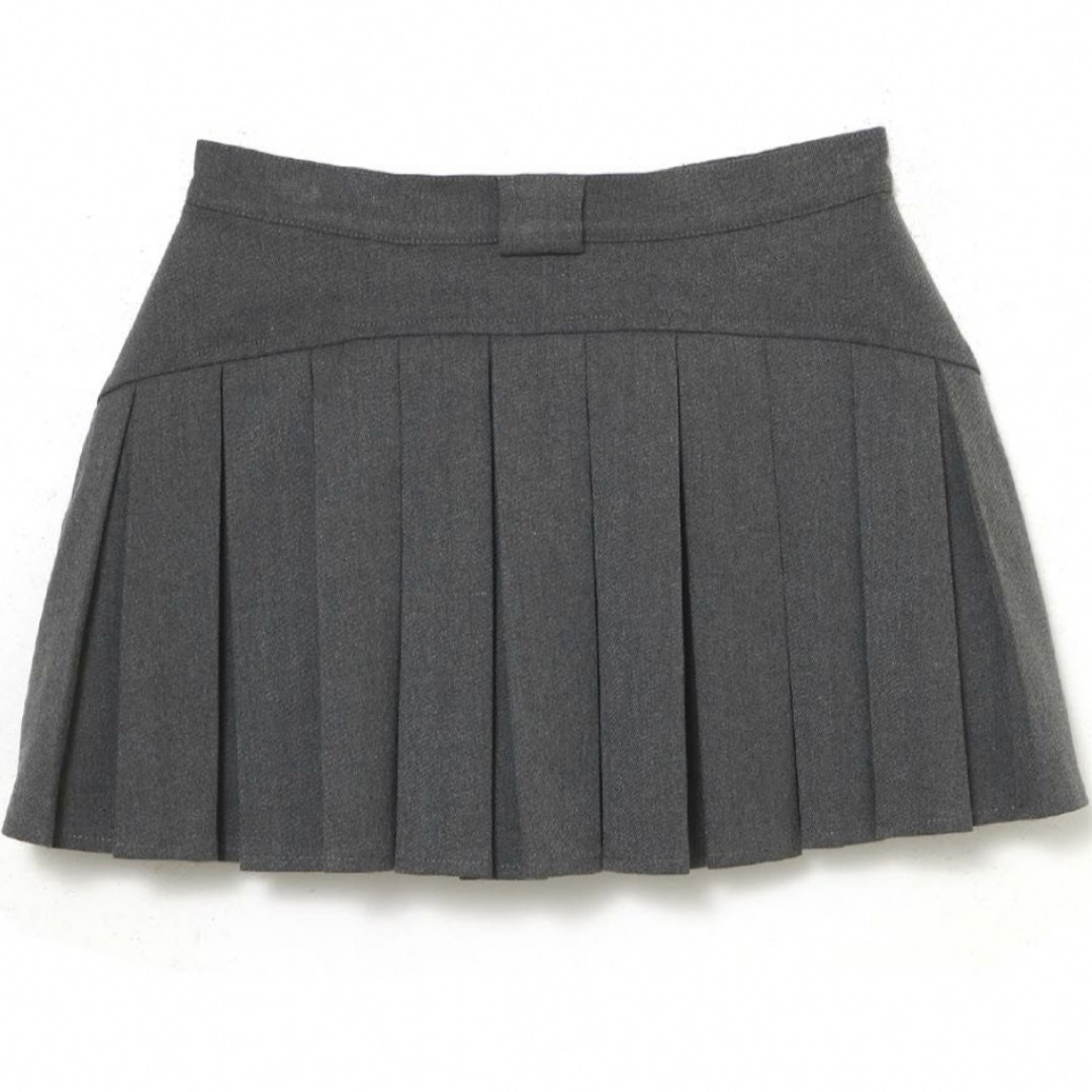 melt the lady back pleats skirt-