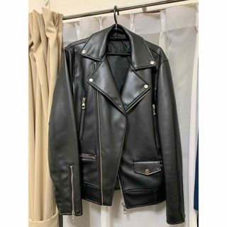 ZARA - 【定価￥24990】ザラZARAフェイクムートンダブルライダース