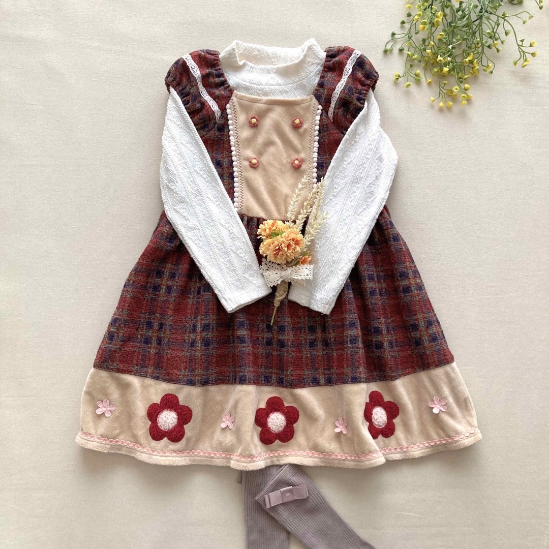 Souris(スーリー)のキョロちゃん様専用です キッズ/ベビー/マタニティのキッズ服女の子用(90cm~)(ワンピース)の商品写真