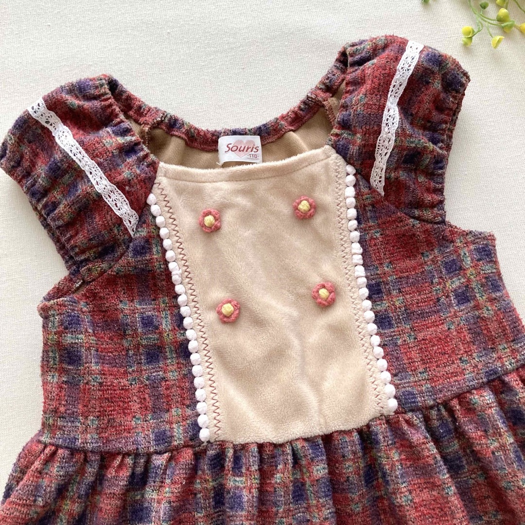 Souris(スーリー)のキョロちゃん様専用です キッズ/ベビー/マタニティのキッズ服女の子用(90cm~)(ワンピース)の商品写真