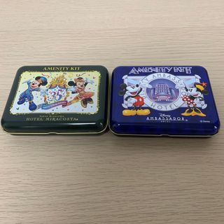 ディズニー(Disney)のディズニー　アメニティーキット缶(旅行用品)