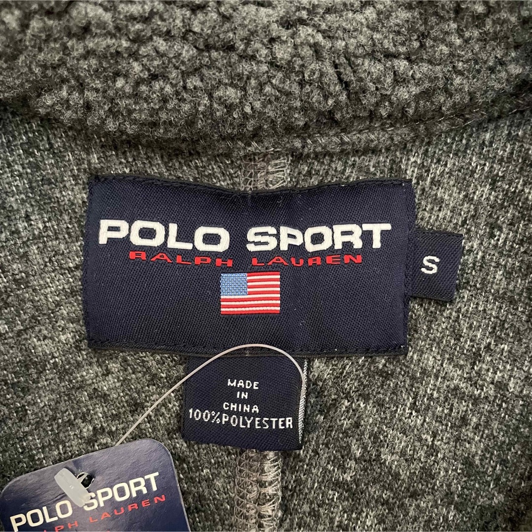 在庫僅少 新品 90s Ralph Lauren POLO SPORTフルジップ フリース