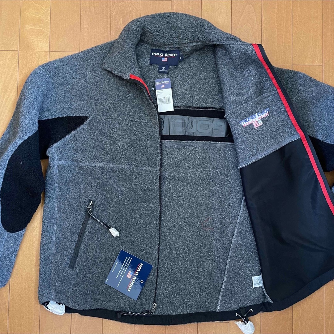 在庫僅少 新品 90s Ralph Lauren POLO SPORTフルジップ フリース