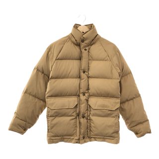 EDDIE BAUER / エディーバウアー | 1980s | 80s VINTAGE 黒タグ フード付き グース ダウン ジャケット | M | ベージュ | メンズ