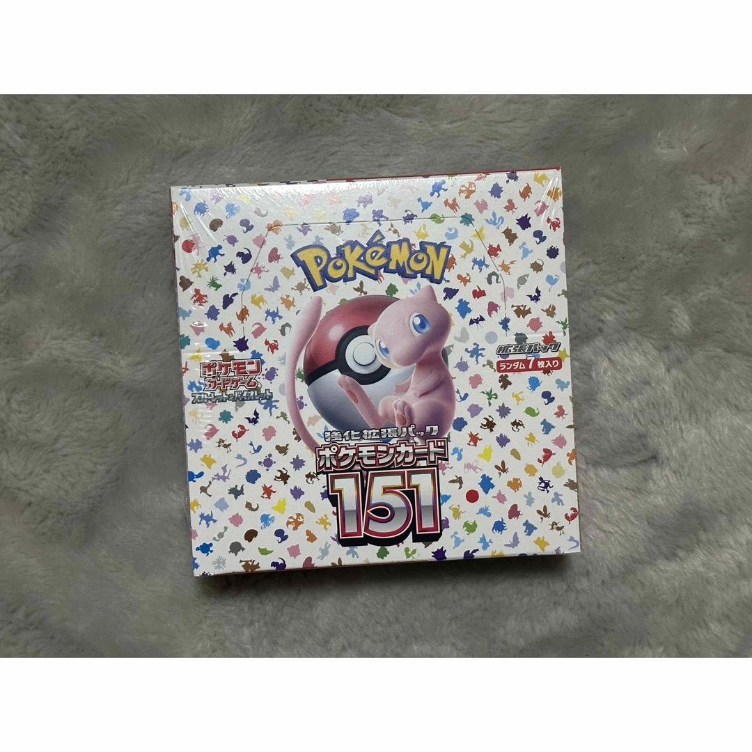 ポケモンカード 151 シュリンク付き 新品未開封 ポケセン 、の通販 by