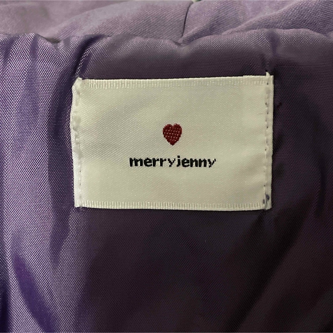 merry jenny(メリージェニー)の美品merry jenny フリルキルティングフードジャケット ブルゾン レディースのジャケット/アウター(ブルゾン)の商品写真