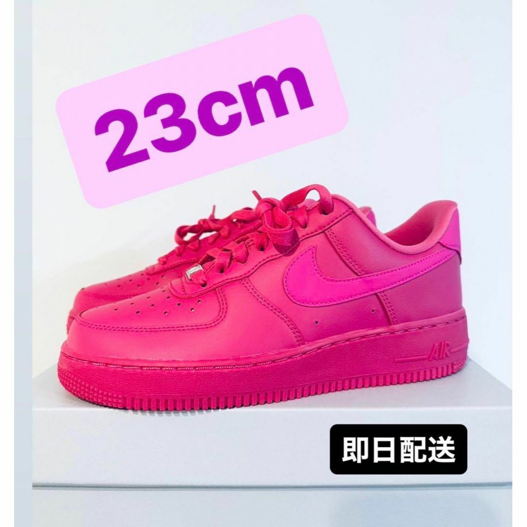 NIKE(ナイキ)のナイキ エアフォースワン 07 ピンク  23cm レディースの靴/シューズ(スニーカー)の商品写真