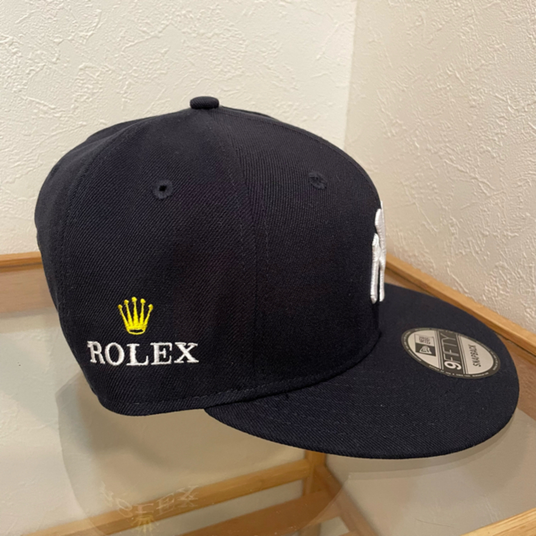 ニューエラ ヤンキース ロレックス ネイビー キャップ newera rolex